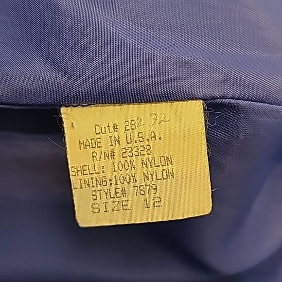 KRISTEN BLAKE VINTAGE RAINCOAT SIZE 12 - Picture 10 of 11